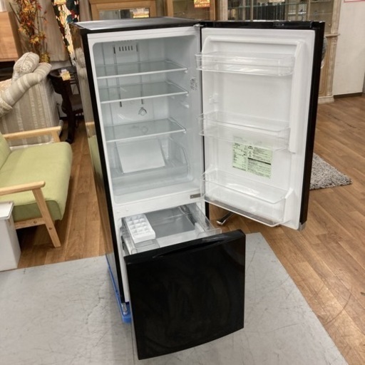 S178 ⭐ TOSHIBA 冷蔵庫（153L 右開き）18年製 GR-M15BS ⭐動作確認⭐クリーニング済