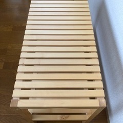 【値下げ】IKEA MOLGER ベンチ【廃盤】の画像