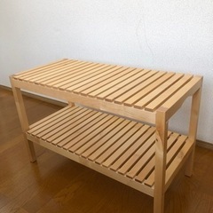 【値下げ】IKEA MOLGER ベンチ【廃盤】