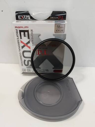 marumi CIRCULAR EXUS P.L 58mm レンズフィルター