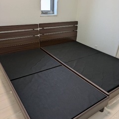 家具　ベッドフレーム（シングル・セミダブル）【単品でも受付可能】