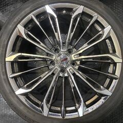 【FALKEN FK453 245/40ZR20】夏タイヤ【RAYS ストラテジーア トリアイナ 20インチ 8.5J5HPCD114.3+38】21年製 アルファード等　(VTF950)の画像