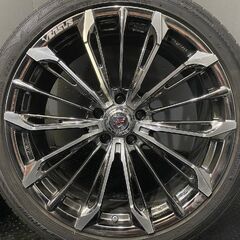 【FALKEN FK453 245/40ZR20】夏タイヤ【RAYS ストラテジーア トリアイナ 20インチ 8.5J5HPCD114.3+38】21年製 アルファード等　(VTF950)の画像