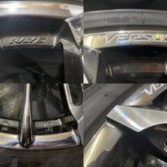 【FALKEN FK453 245/40ZR20】夏タイヤ【RAYS ストラテジーア トリアイナ 20インチ 8.5J5HPCD114.3+38】21年製 アルファード等　(VTF950)の画像