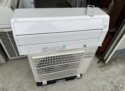 〇富士通 FUJITSU nocria 2019年 2.2kw 6畳用 冷暖房ルームエアコン AS-C228H②