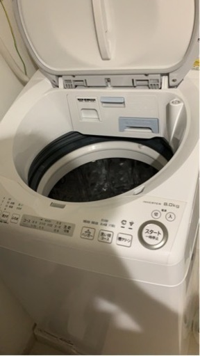 2023年製SHARP洗濯機〜ほぼ新品