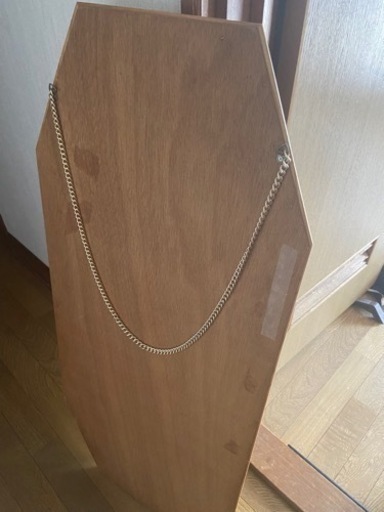 木製アンティーク姿見オクタゴン