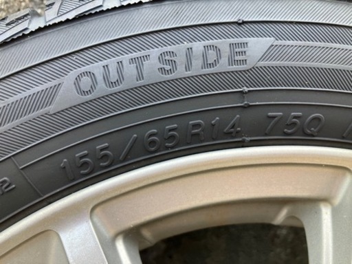 155/65/R14  スタッドレスタイヤ　アイスガード