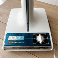 1970年代 当時物 SANYO サンヨー 扇風機 EF-6CRN インテリア ディスプレイ 動作確認済の画像