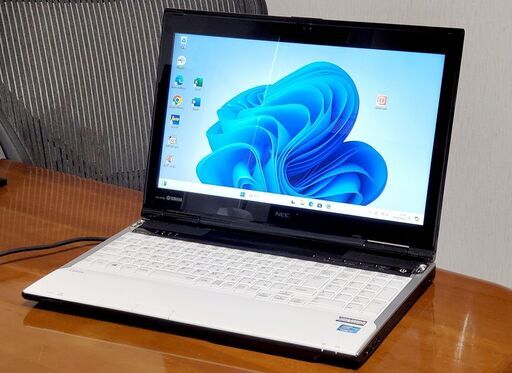 NEC 15インチ ヤマハサウンド【win10+win11 起動8秒 CPUスコア5121】i7 新品SSD256GB/ office JW-CAD
