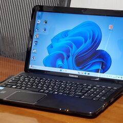 東芝 15インチ【win10+win11 起動8秒 CPUスコア...