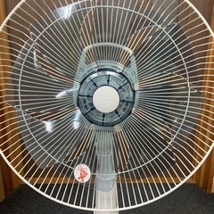 日立　HITACHI 扇風機　リモコン付き　8枚羽　HEF-DC80KSR  2018年製　中古品　ジャンク扱いの画像
