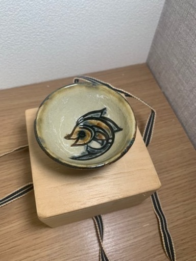 沖縄 金城次郎 ぐい呑み 魚が笑った