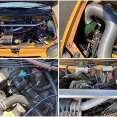 受付終了　スバル　プレオRS フルカスタム仕様　車検１年ありの画像