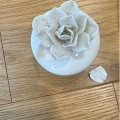 アンティーク調ガラス？小物入れの画像