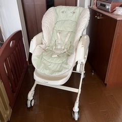 【0円】美品ハイローチェア　ネムリラ