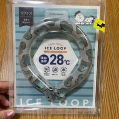 アイスループ　顔いっぱい　スヌーピー　SNOOPY ピーナッツ　夏の画像