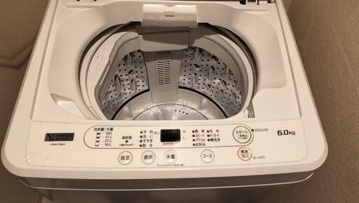 2022年製 6kg 洗濯機（YAMADA SELECT YWM-T60H1）
