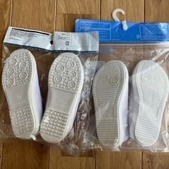 新品 上履き 上靴 バレーシューズ 15センチ 16センチ セット の画像