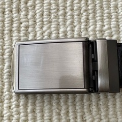 Aliux メンズベルト　本革　穴なし調整できるの画像