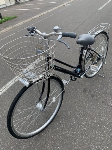 【母子家庭優遇します】高校通学していた27インチ自転車売ります。(女子)