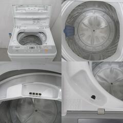 Panasonic (パナソニック) 全自動電気洗濯機 NA-F50B11 5.5kg 2018年製 シルバー 簡易乾燥機能付 一人暮らし 洗浄・除菌済みの画像