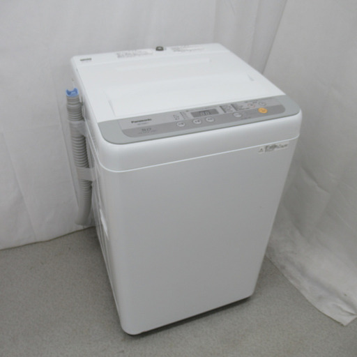 Panasonic (パナソニック) 全自動電気洗濯機 NA-F50B11 5.5kg 2018年製 シルバー 簡易乾燥機能付 一人暮らし 洗浄・除菌済み
