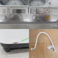 Panasonic (パナソニック) 全自動電気洗濯機 NA-F50B11 5.5kg 2018年製 シルバー 簡易乾燥機能付 一人暮らし 洗浄・除菌済みの画像