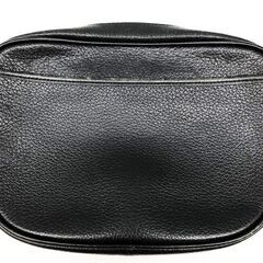 su0060　バーバリー ショルダーバッグ ノバチェック ブラック レザー Burberrys ミニバッグ 黒 鞄 ポーチ クラシックチェック ブランド小物 肩掛け ポシェット かばん バーバリー 中古の画像