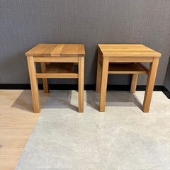 MUJI チェア✖️2差し上げます