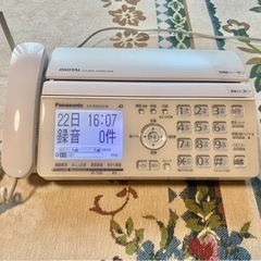 ファクス付き電話機（美品）