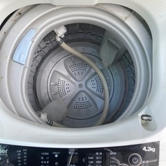 ハイアール製洗濯機の画像