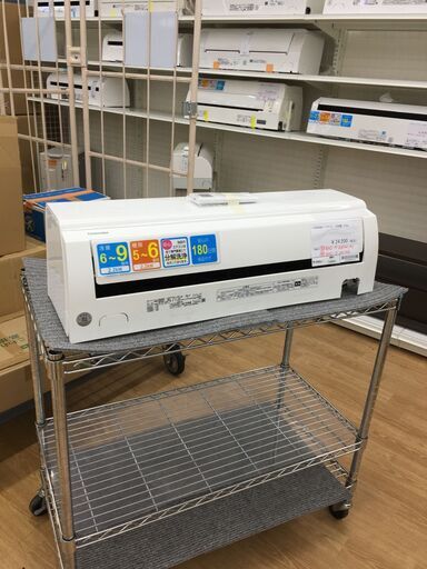 ★ジモティ割あり★ TOSHIBA　東芝 エアコン  2.2kw 19年製 室内機分解洗浄 SJ6222