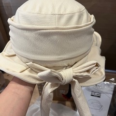 一度のみ使用⭐️レディース用帽子型ヘルメット シェルハットの画像