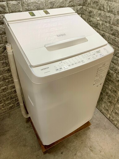 【美品】大阪送料無料★3か月保障付き★洗濯機★2022年★日立★10kg★BW-X100G W★S-143