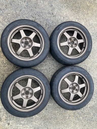 【商談中】インプレッサ　16インチRAYS STIホイール TE37風【インプレッサGC8 GDA レガシィ】