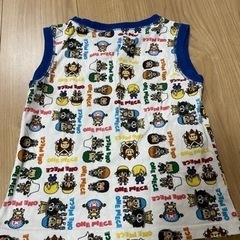 中古100cm ONE PIECEノースリーブの画像