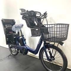 1都4県全域送料無料　業界最長12ヶ月保証　電動アシスト自転車　パナソニック　ギュットアニーズ　新型　20インチ 子供乗せの画像