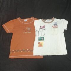 110cm　Tシャツ　13枚　コンバース、アニエスベー、ユニクロ等の画像