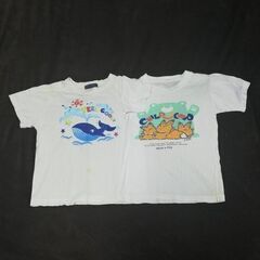 110cm　Tシャツ　13枚　コンバース、アニエスベー、ユニクロ等の画像