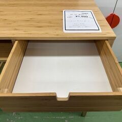【ドリーム川西店御来店限定】IKEA  組立式デスク　竹　／クリーニング済み 【2001836255601060】の画像