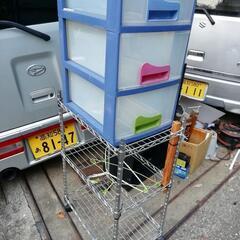  ラック プラケース カラーボックス 3個で1000円の画像