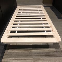 【展示品・未使用品】すのこベッド シングルベッド 参考価格13,990円?自社配送時?代引き可?※現金、クレジット、スマホ決済対応※