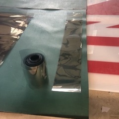 透明遮熱フィルムの半端