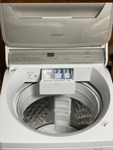 送料・設置込み　洗濯機　8kg Panasonic 2022年