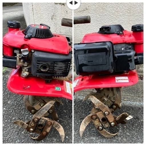 [福岡県筑後市にて引取限定】動作確認済HONDA ホンダ FG201 プチな 歩行型農用トラクター 耕運機 