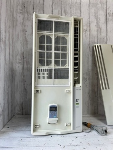 札幌市内配送可 20年製 コロナ ルームエアコン ウインドエアコン CW-1620 標準窓枠付き  