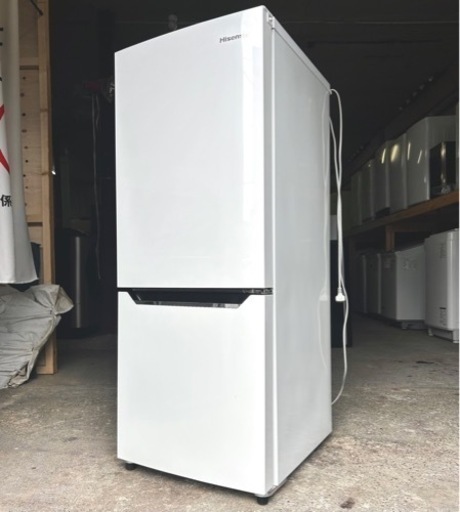札幌市内配送可 美品 18年製 Hisense ハイセンス 150L 2ドア冷蔵庫 HR-D15C 右開き