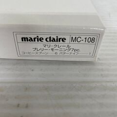 【ジモティ限定特価】  【marie claire】 マリ・クレール コーヒースプーン バターナイフ 新品 J0192Gの画像