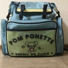 ポンポネット大容量リュックサック